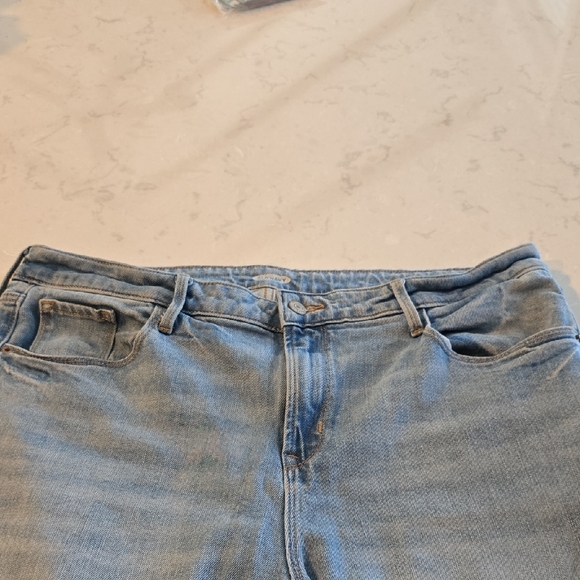 Old Navy Classic Blue Wide Leg Jeans - Picture 4 of 6